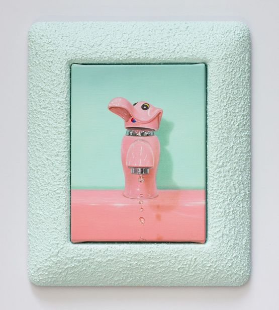 Weep by Emily Hartley-Skudder contemporary artwork Painting