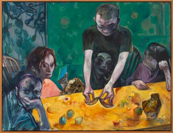 Intermission by Chen Zuo contemporary artwork Painting
