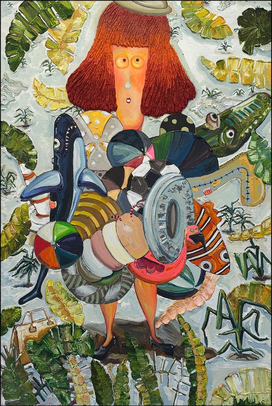 Rubber Lover by Lee Jaehyun contemporary artwork Painting