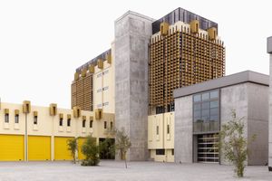 Fire Station contemporary art institution in Doha Qatar
