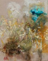 Bambou et les ombres by Myonghi Kang contemporary artwork painting