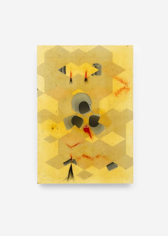 Triple Locks on Bloc by Haegue Yang contemporary artwork Mixed Media