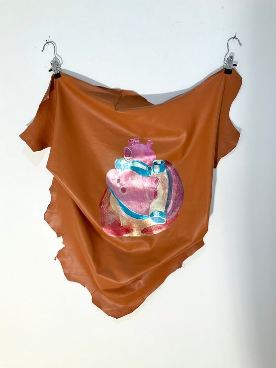 Herzkammer 9 by Klodin Erb contemporary artwork Mixed Media