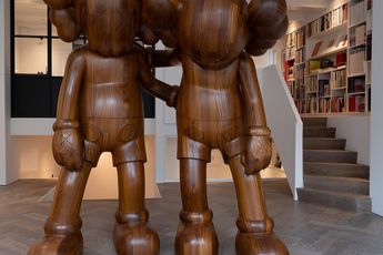Contemporary art exhibition KAWS Along the Way at Reflex Amsterdam Netherlands