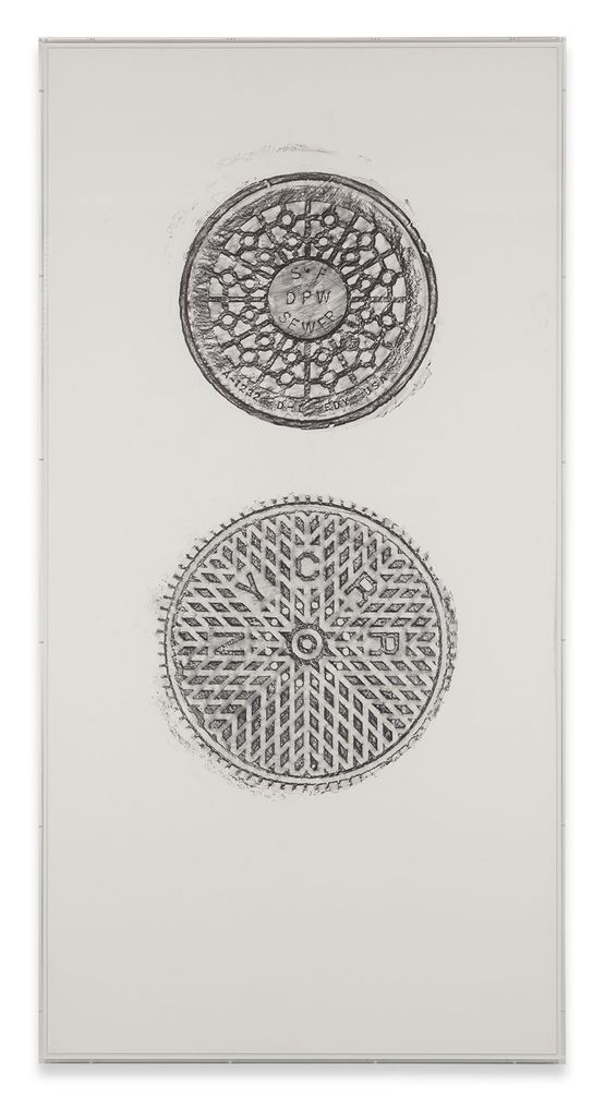 GATES SF SEWER NYCRR by Cyprien Gaillard contemporary artwork Works on Paper