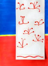 Immensita della vita by Nicola De Maria contemporary artwork works on paper