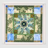 Quilt Study Lone Star by Anne Buckwalter contemporary artwork works on paper