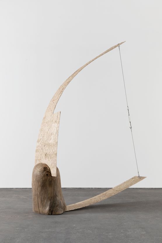 Self-reflecting by Wang Lijun contemporary artwork Sculpture