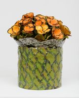 Golden Poppies by Anabel Juarez contemporary artwork sculpture