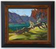Forgotten Countries by Jason Greig contemporary artwork Painting