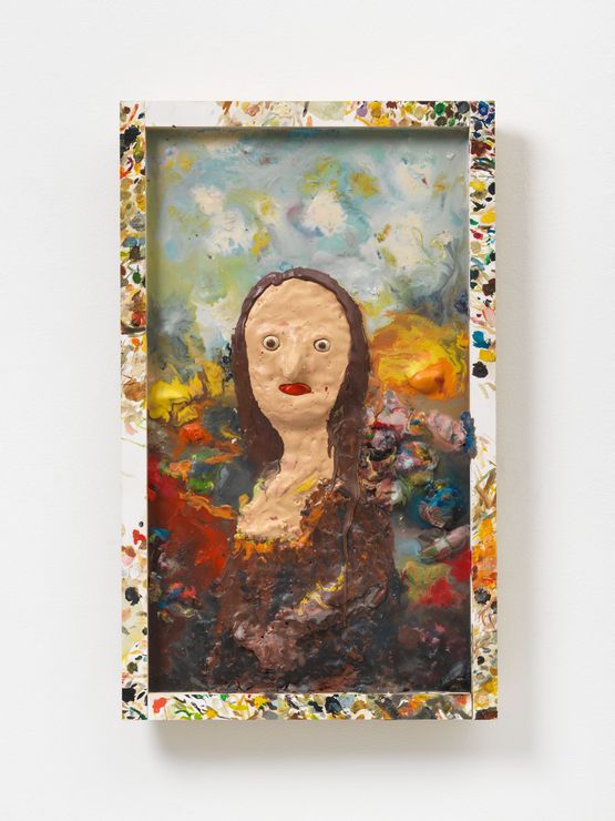 Mona Lisa by Gelitin contemporary artwork Sculpture