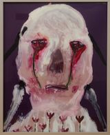 Hold this for me by Hannah Ireland contemporary artwork drawing painting works on paper