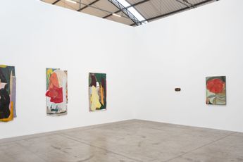 Contemporary art exhibition Tatiana Chalhoub Crack of dawn romper o dia at Fortes DAloia  Gabriel Sao Paulo Brazil