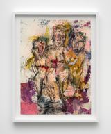 Out of Chaos Ganymede by Daniel Crews-Chubb contemporary artwork works on paper