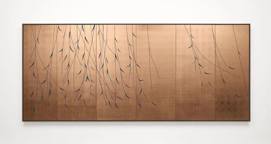 AkiWillow by Darren Almond contemporary artwork Painting