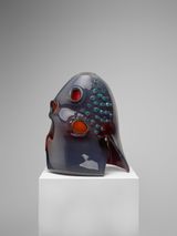 Helmet cn  by Ali Kaaf contemporary artwork sculpture
