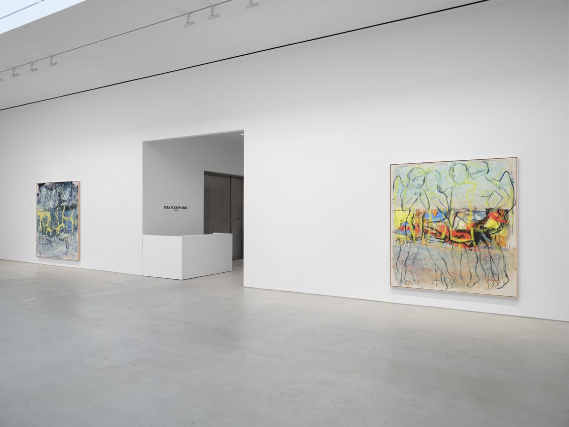 Rita Ackermann, 'SPLITS' at Hauser & Wirth, New York, 22nd