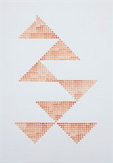 WP564 by Rana Begum contemporary artwork painting works on paper