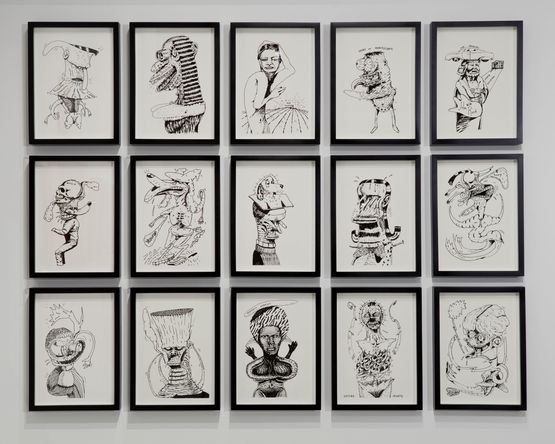 Untitled Allegorical Drawings by Mike Kelley contemporary artwork Print