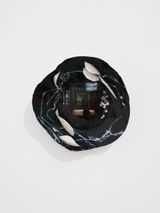 Chinoiserie Karaoke screen by Hoa Dung Clerget contemporary artwork sculpture