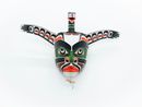 Kwakwakawakw Musgamakw Dzawadaenuxw First Nation Human and Loon Mask by Beau Dick contemporary artwork Sculpture