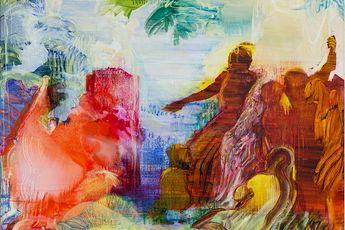 Contemporary art exhibition Adrienne Gaha The Turning at Martin Browne Contemporary Sydney Australia