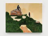 Wittgenstein and Russell in Hudson by Zhao Gang contemporary artwork painting