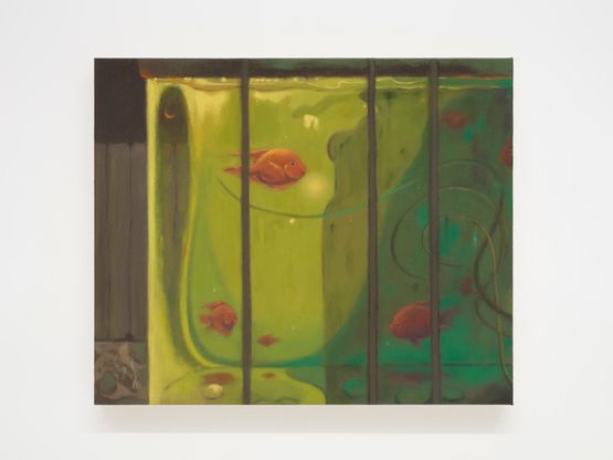 Wandering in Moss Traces by Chit Yan Cheng contemporary artwork Painting