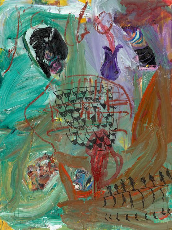 Clay and Water - 8 by Xiao Kegang contemporary artwork Painting