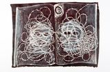 By The Book by Fiona Hall contemporary artwork works on paper