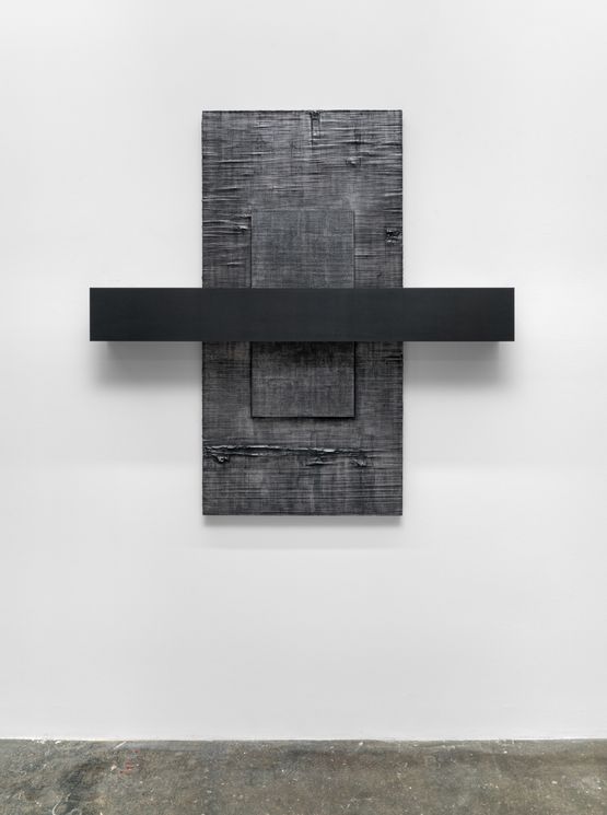 Frottage Hommage by John Henderson contemporary artwork Painting