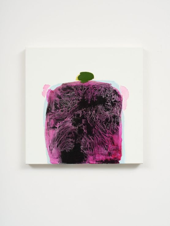 Stash Magenta by Marie Le Lievre contemporary artwork Painting