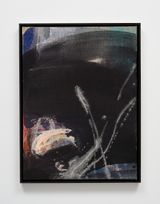 Black by Leiko Ikemura contemporary artwork painting works on paper