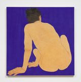 Autolandscape Azure Blue by Seung Ah Paik contemporary artwork drawing works on paper