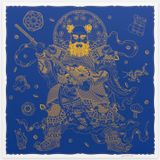 Guardian BLUE by Ai Weiwei contemporary artwork print