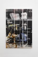 Locks i by Scott Myles contemporary artwork painting