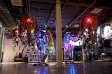 URBAN CREATURE- CALLING FOR MAMMON by Lee Byungchan contemporary artwork installation