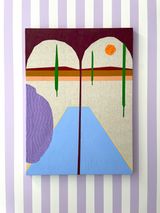 Tuscan Landscape by Ben Arpea contemporary artwork painting