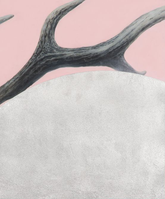 Deer in the Noise World 2 by Yoshiaki Nakamura contemporary artwork Painting