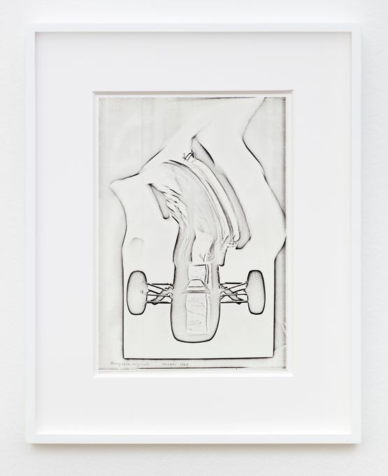 Xerografia Originale by Bruno Munari contemporary artwork Works on Paper