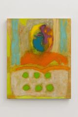 Distracted Man by Phoebe Unwin contemporary artwork painting works on paper