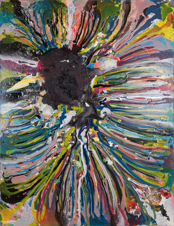 Untitled by Christian Eisenberger contemporary artwork Painting