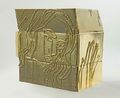 GIRLS IN WHITE AND GOLD by Ghada Amer contemporary artwork Sculpture