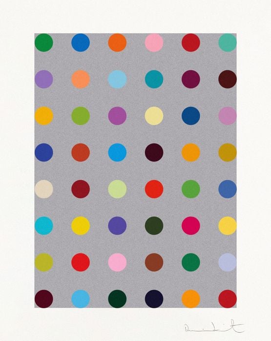 Lepidine by Damien Hirst contemporary artwork Print