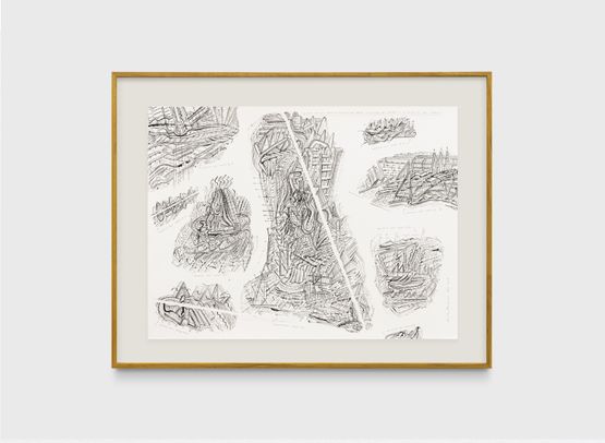 Desenho em que cabem 3 desenhos que cabem 3 desenhos que faltam e 3 desenhos que sobram by Milton Machado contemporary artwork Drawing