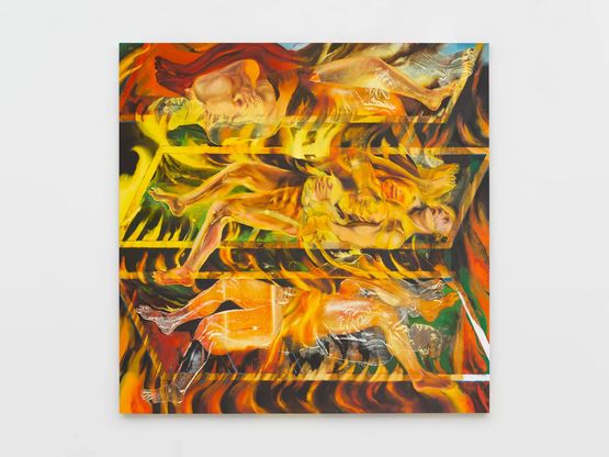 Effigy by Alex Carver contemporary artwork Painting