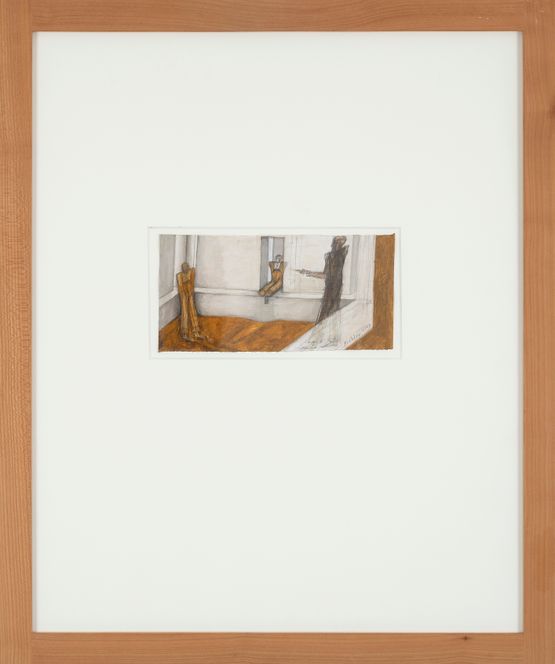 Ohne Titel by Walter Pichler contemporary artwork Works on Paper