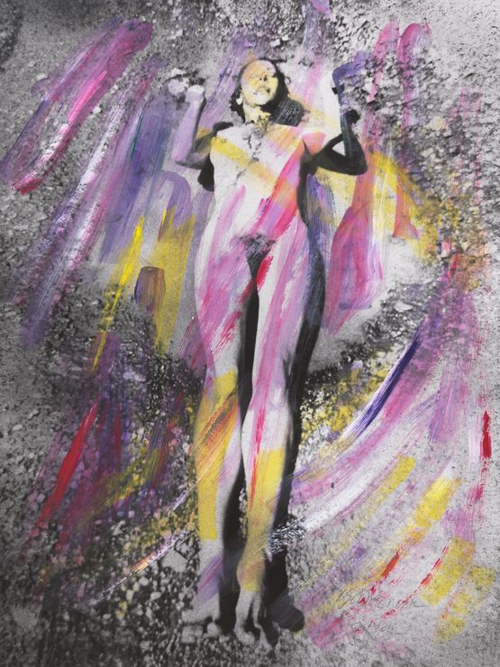Evaporation - 3 pm by Carolee Schneemann contemporary artwork Mixed Media