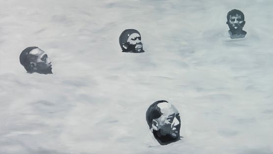 Drifters Mao by Babak Golkar contemporary artwork Painting