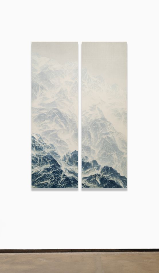 Cyano-Collage 112 by Wu Chi-Tsung contemporary artwork Painting